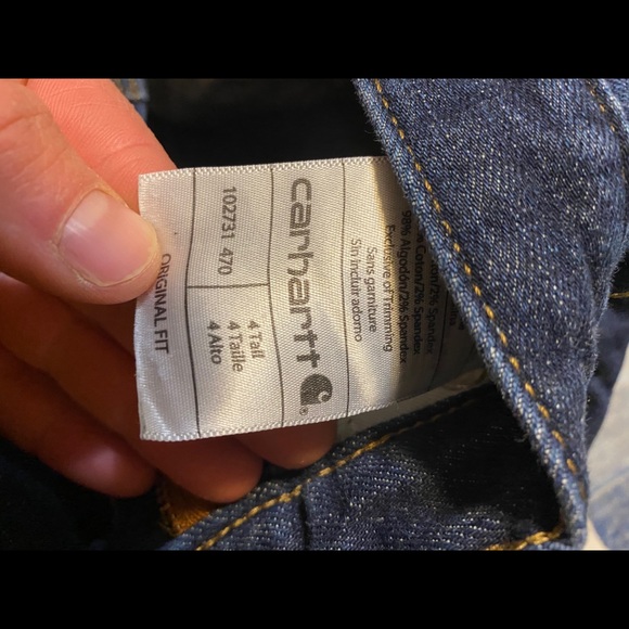 Women’s Carhart Jeans - Picture 2 of 2
